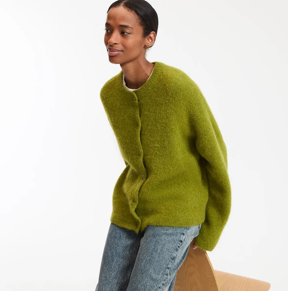 Ζακέτα από μείγμα αλπακά, Signature LYSANDRE