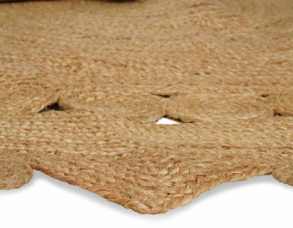 vidaXL Χαλί Καφέ 100 x 152 εκ. Γιούτα