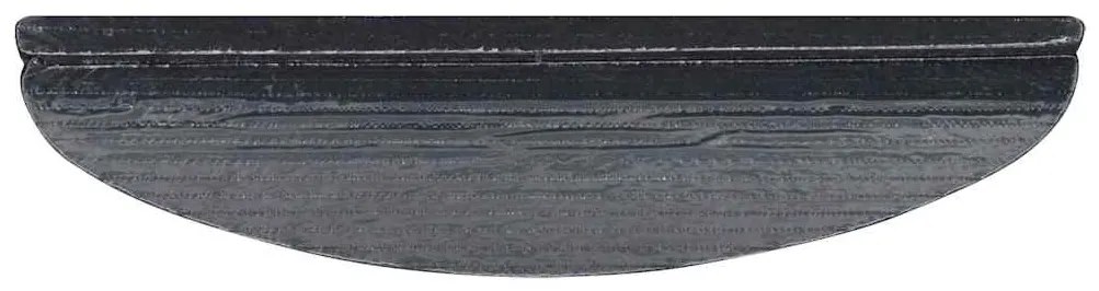 vidaXL Πατάκια Σκάλας Αυτοκόλλητα 30 τεμ. Γκρι 56 x 17 x 3 εκ.