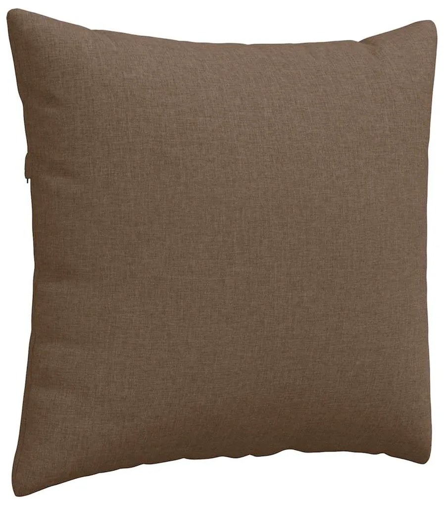 vidaXL Μαξιλάρι Καναπέ 2 pcs Καφέ 45 x 45 cm ύφασμα
