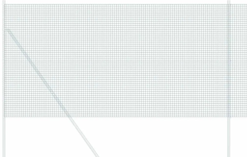 vidaXL Πράσινος Συρμάτινος Φράκτης 1.4x10 μ από Ατσάλι