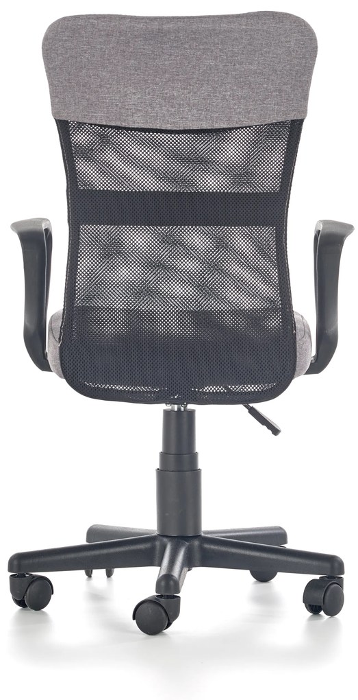 TIMMY o.chair, color: grey / black DIOMMI V-CH-TIMMY-FOT-POPIEL
