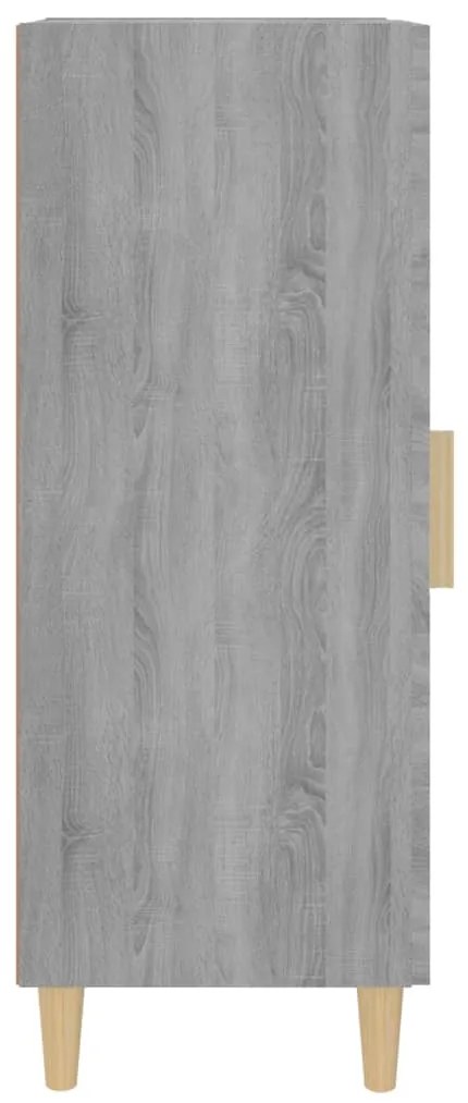 vidaXL Ντουλάπι Γκρι Sonoma 34,5x34x90 εκ. από Επεξεργασμένο Ξύλο