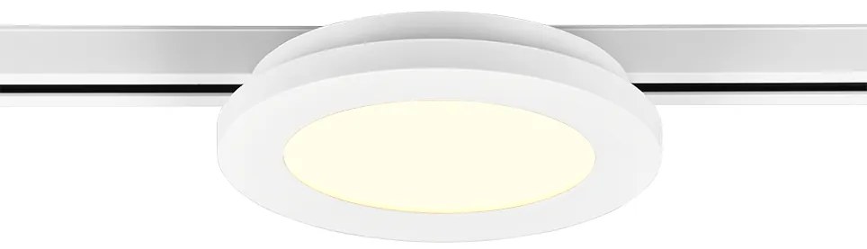 Camillus Στρογγυλό Εξωτερικό LED Panel Ισχύος 9W με Θερμό Λευκό Φως 14.8x14.8εκ. Trio Lighting 76921031