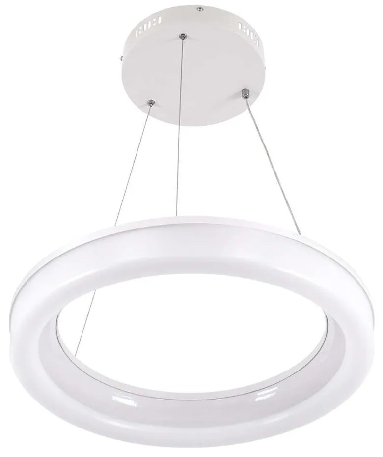 Φωτιστικό Οροφής Ariana 61038 Led 55W Φ48cm White GloboStar Πλαστικό