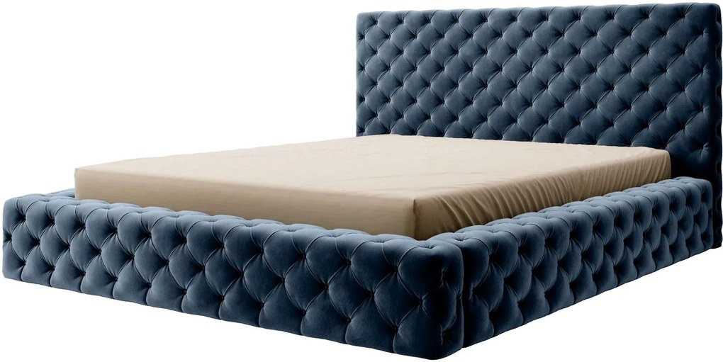 Επενδυμένο κρεβάτι Princce-Mple-160 x 200 - 201.00Χ232.00Χ117.00cm