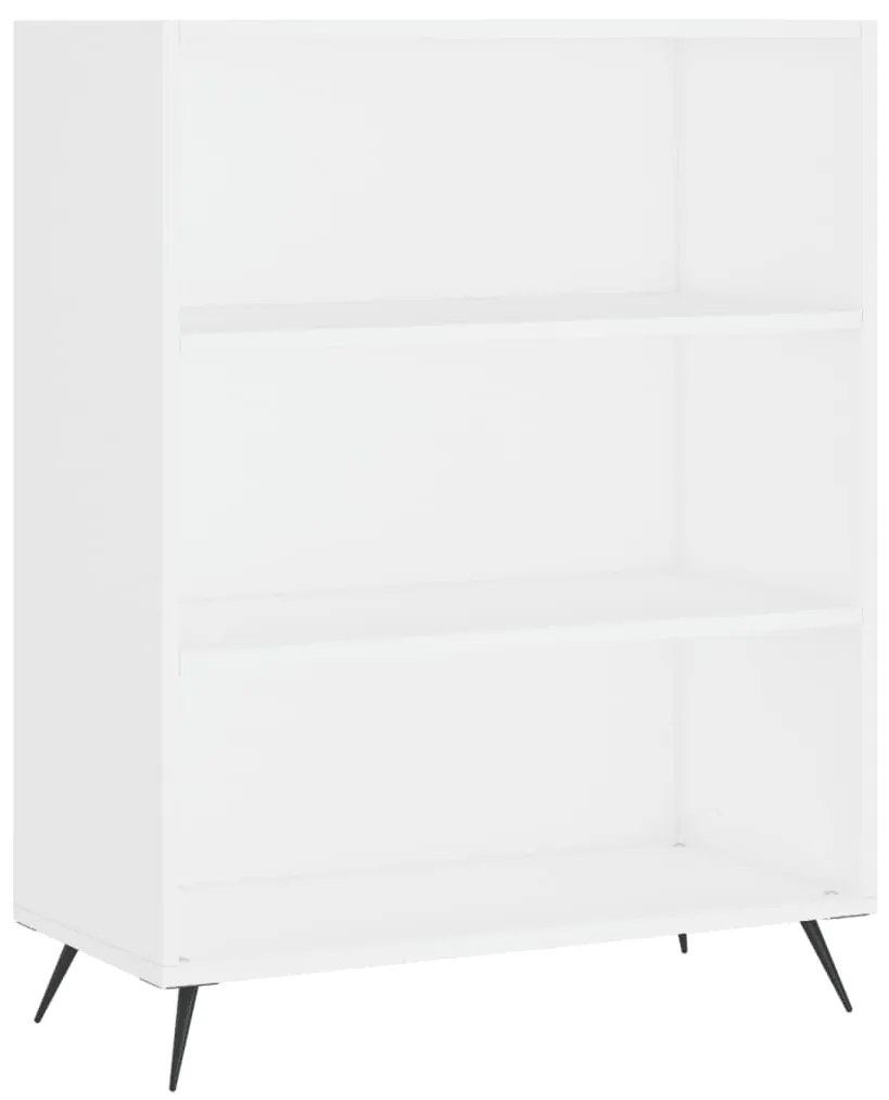 vidaXL Ντουλάπι Λευκό 69,5x32,5x180 εκ. Επεξεργασμένο Ξύλο