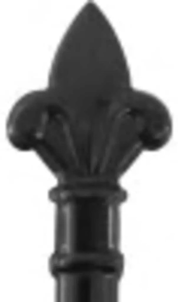 vidaXL Πόρτα Περίφραξης Διπλή με Λόγχες 300 x 150 εκ.