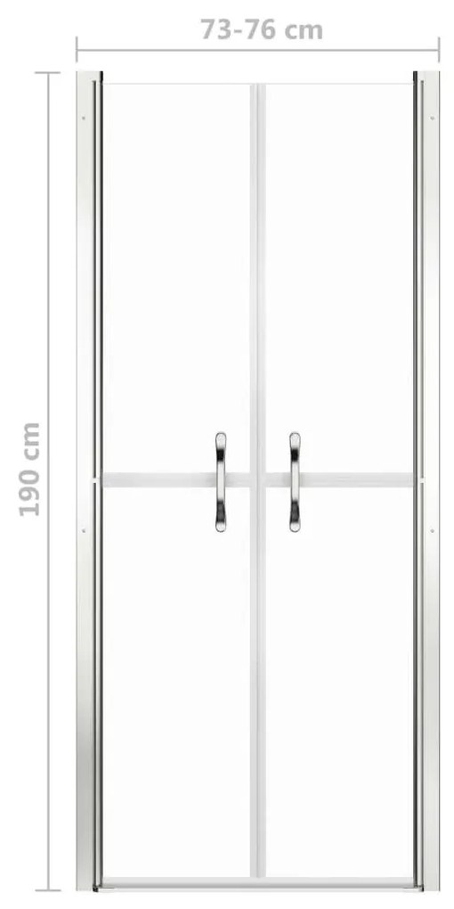 Πόρτα Ντουζιέρας Διαφανής 76 x 190 εκ. από ESG