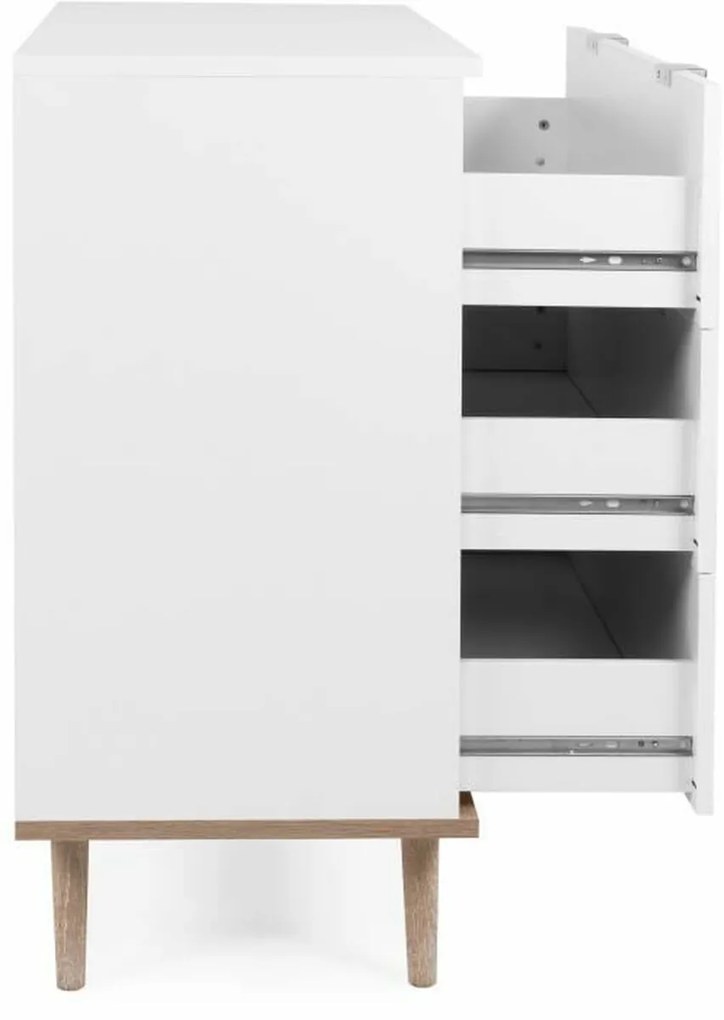 Σιφονιέρα Scandinavian Λευκό 79,8 x 40 x 86,5 cm