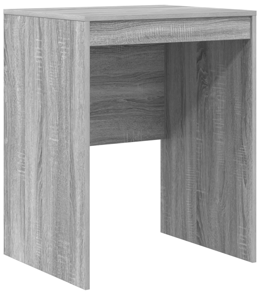 vidaXL Γραφείο γραφής Γκρι sonoma Μοριοσανίδα 60 x 50 x 76 εκ Απλό