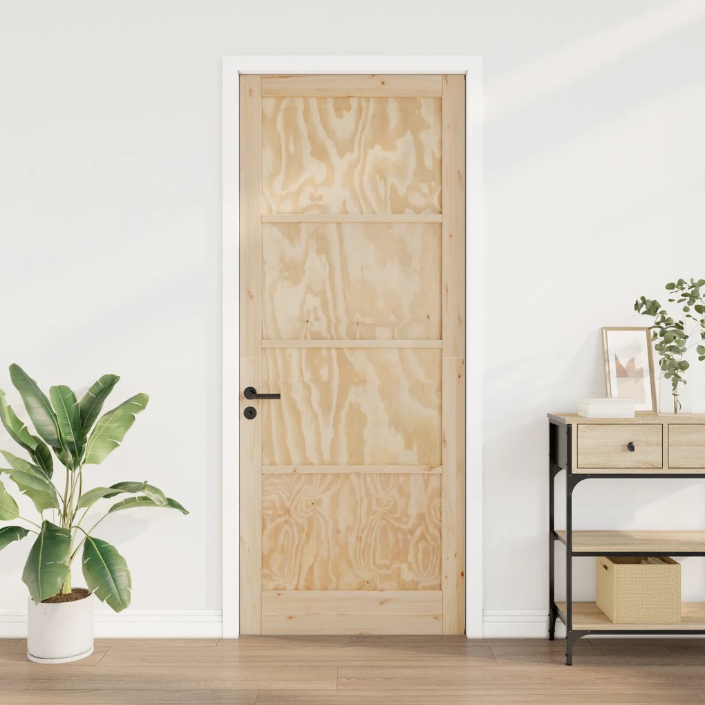 vidaXL Εσωτερική Πόρτα "ORKDAL" 83x232x4 cm Στερεό Ξύλο Πεύκου
