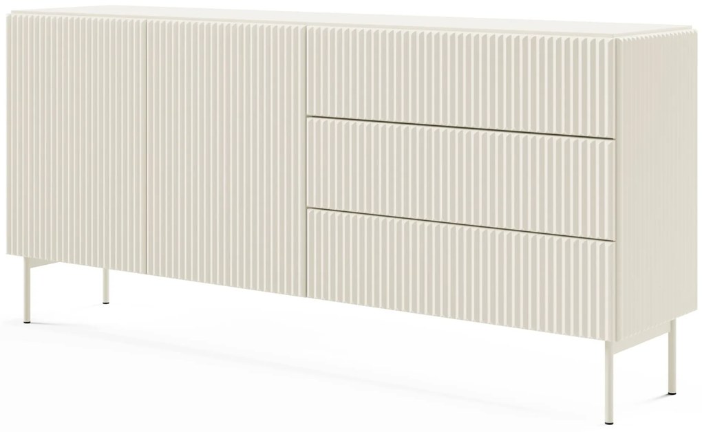 Μπουφές Novo 2D3S-Cashmere - 177.00Χ39.80Χ81.20cm