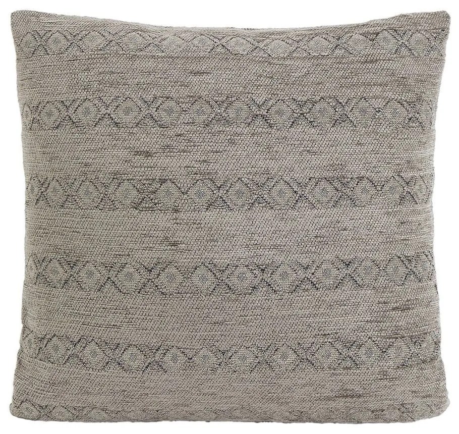 Μαξιλάρι Διακοσμητικό (Με Γέμιση) Mansi Taupe Nima 45X45 Chenille