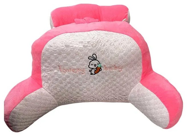 Μαξιλάρι πλάτης λούτρινο - 60cm - 71898 - Pink