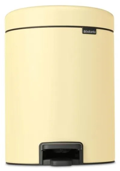 Brabantia 1008840 Καλαθάκι Μπάνιου NewIcon 5L, Mellow Yellow