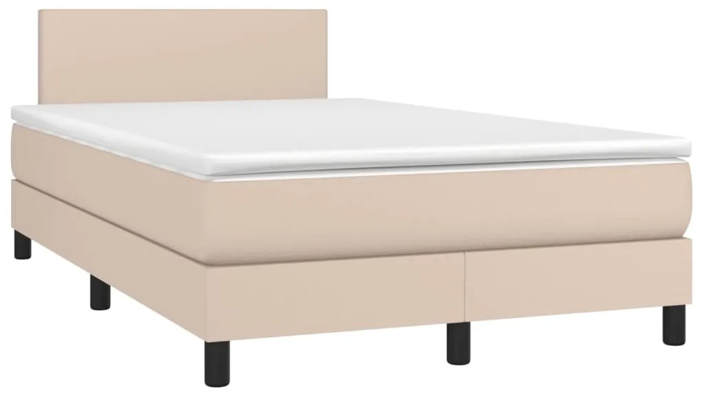 ΚΡΕΒΑΤΙ BOXSPRING ΜΕ ΣΤΡΩΜΑ ΚΑΠΟΥΤΣΙΝΟ 120X190ΕΚ.ΑΠΟ ΣΥΝΘ.ΔΕΡΜΑ 3269812