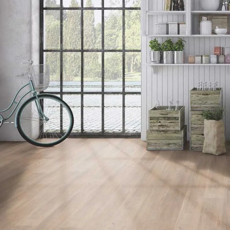 LVT Βινυλικό Δάπεδο Hydrocork Sawn Bisque Oak