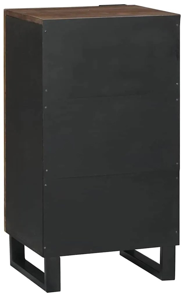 vidaXL Γραφείο Καφέ 40 x 33 x 75 εκ. Μασίφ ξύλο μάνγκο