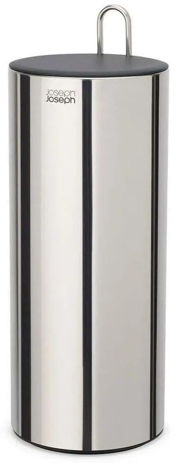 Χαρτοθήκη Μπάνιου Easystore 70593 Φ15,6x41,4cm Inox Joseph Joseph Ανοξείδωτο Ατσάλι