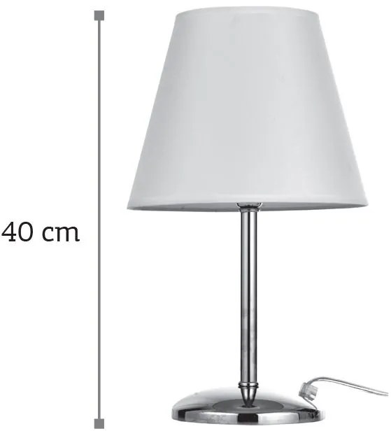Επιτραπέζιο φωτιστικό InLight 3425-Χρωμέ