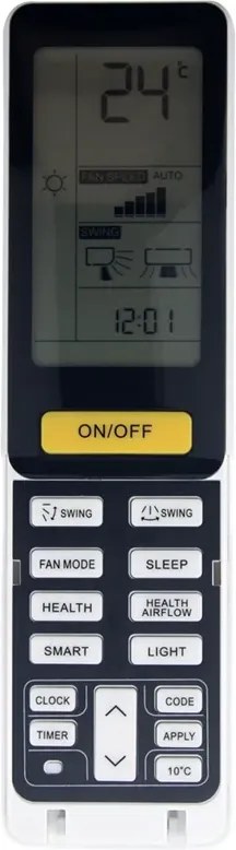 HAIER, INVENTOR, MIDEA, A/C Remote Control