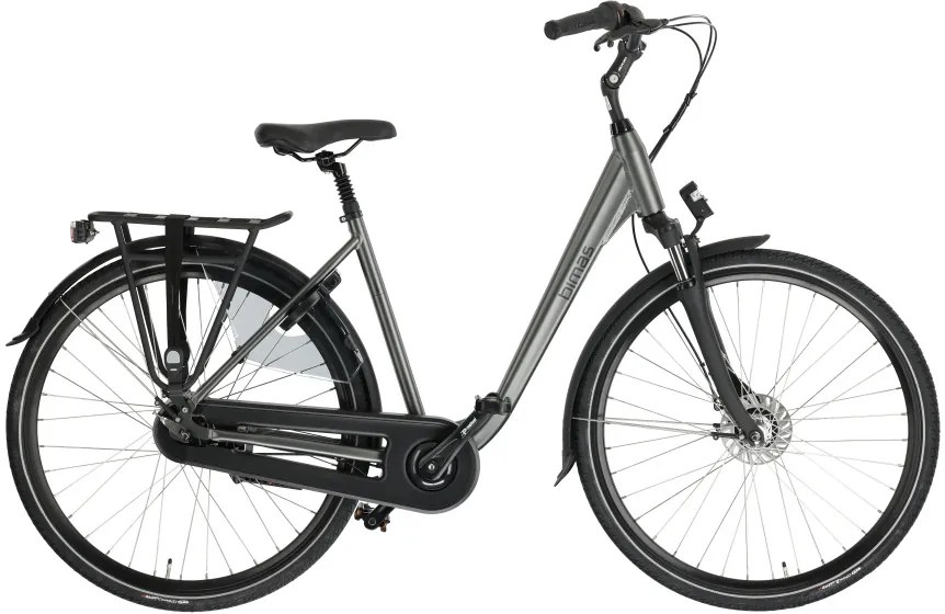 City 7.3 28 Inch 50 cm Women 7SP Roller brakes Matte GreyBimas