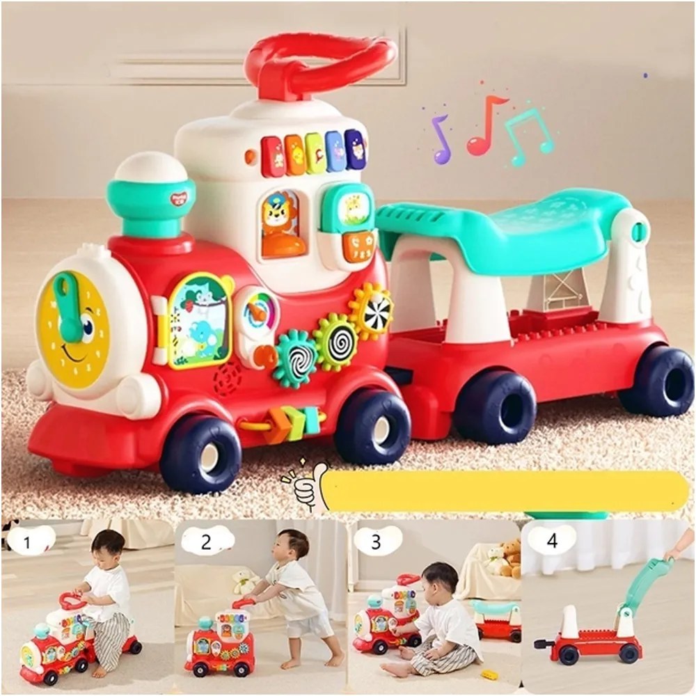 Smart Learning Push & Ride Train 4in1 HOLA