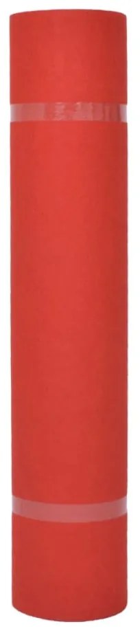 vidaXL Μοκέτα Επαγγελματική Απλή Κόκκινη 1 x 24 μ.