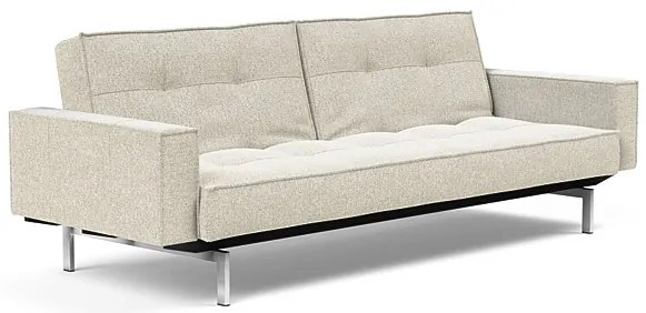 Καναπές Κρεβάτι Splitback Chrome Με Μπράτσα 241*91*80εκ- ( 357)