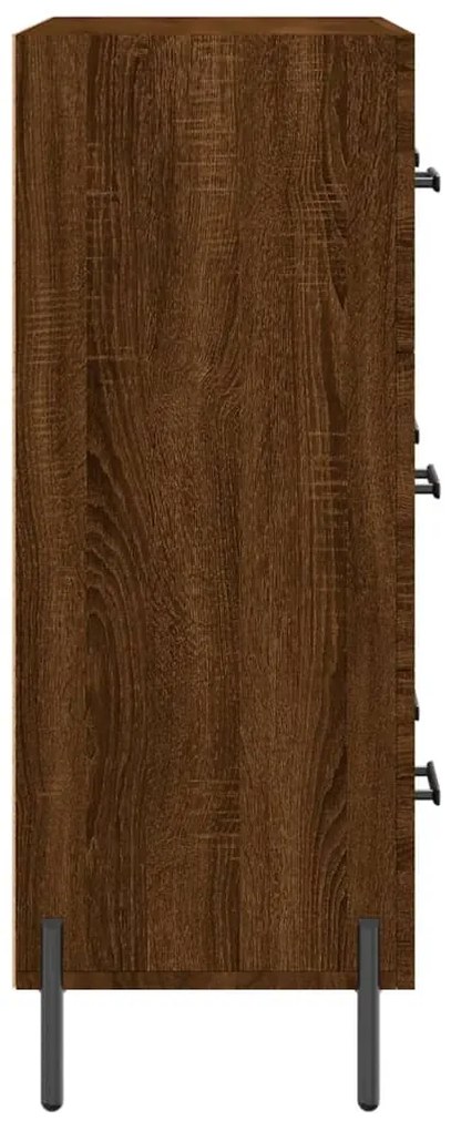 vidaXL Ντουλάπι Καφέ Δρυς 69,5 x 34 x 90 εκ. Επεξεργασμένο Ξύλο