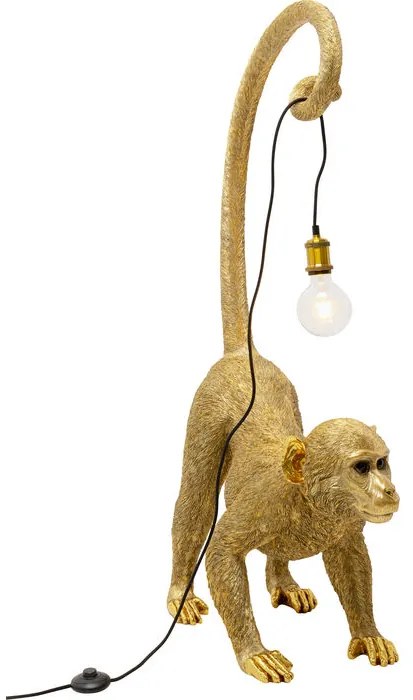 Φωτιστικό Επιτραπέζιο Monkey Dance Χρυσό 33,5x59x120 εκ. - Χρυσό