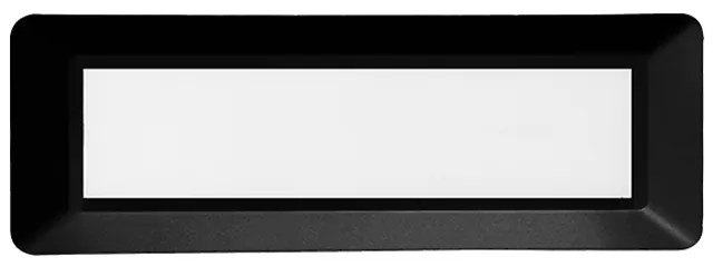 Απλίκα LED Εξωτερικού Χώρου Aca SLIM31NB Black