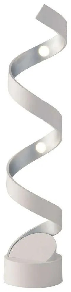 Φωτιστικό Δαπέδου Helix LED-HELIX-L4C BCO 12W Led 14,5x66cm White-Silver Luce Ambiente Design Aluminium