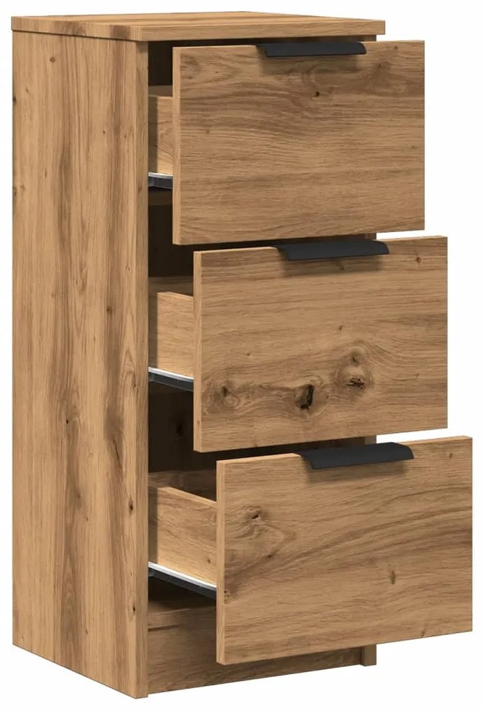 Sideboards 2 τεμάχια Artisan Oak 30x30x70cm Κατασκευασμένο ξύλο 856958