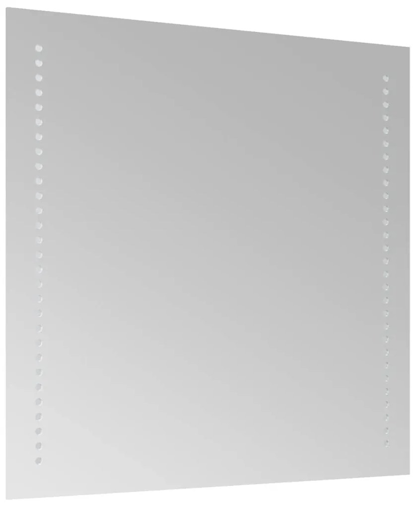 vidaXL Καθρέφτης Μπάνιου με LED 50x50 εκ.
