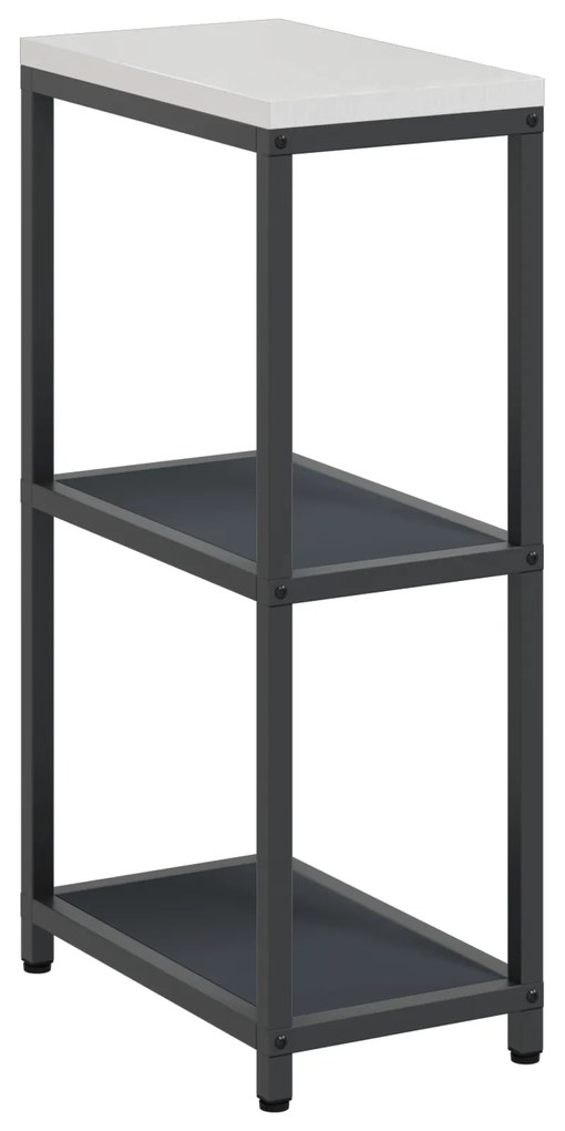 vidaXL Ράφι Αποθήκευσης Κουζίνας Ανθρακί 60 x 50 x 92 εκ. Ατσάλι