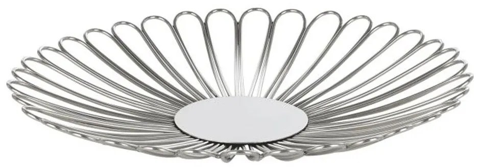 Διακοσμητικός Δίσκος Ueda 427018 Φ40,5x7,5cm Chrome Eglo Ατσάλι