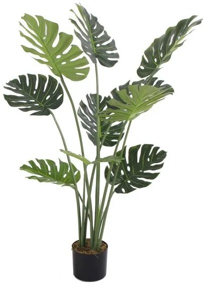 Τεχνητό Δέντρο Μονστέρα 120 εκ. 8450-6 Supergreens-8450-6-Πράσινο 8450-6