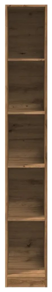 vidaXL Ντουλάπα Αρτισιανή Δρυς 30x50x200εκ από Επεξεργασμένο Ξύλο