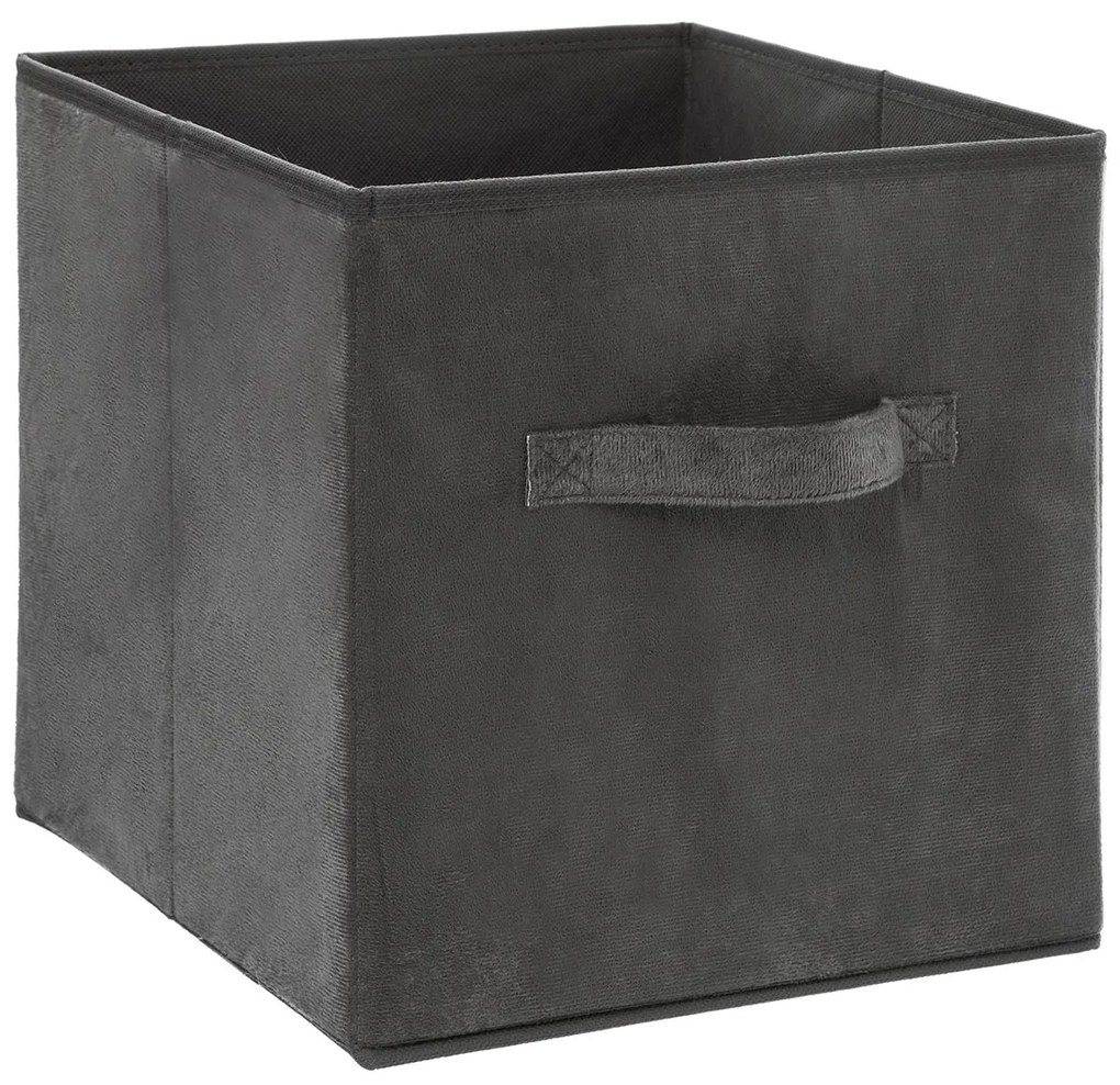 Κουτί Αποθήκευσης (31x31x31) F-V Velvet Storage Grey 160455A
