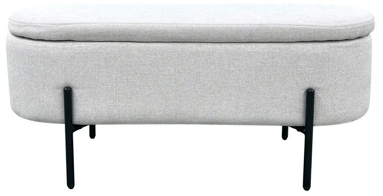 Liberta OVAL ΣΚΑΜΠΟ ΜΕ ΑΠΟΘ/ΚΟ ΧΩΡΟ ΛΕΥΚΟ 95x36xH43cm 95x36xH43cm 16-0805