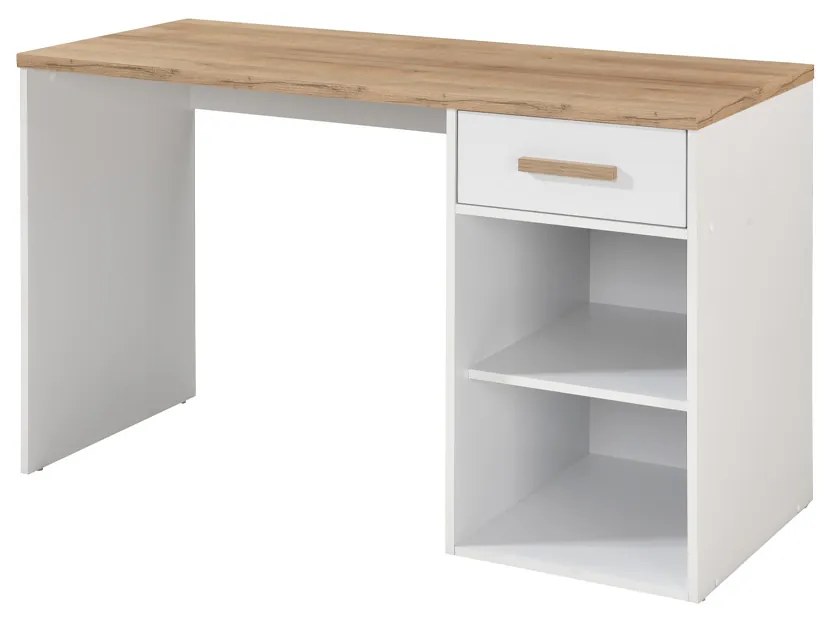 Liberta PRACTICO 120 ΓΡΑΦΕΙΟ 1ΣΥΡΤΑΡΙ ΛΕΥΚΟ ΦΥΣΙΚΟ 120x50xH76cm 120x50xH76cm 24-0702