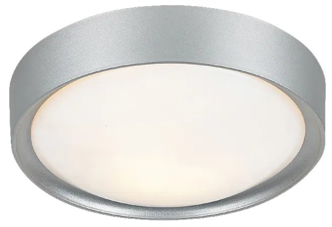 Φωτιστικό Πλαφονιέρα Aca Valletta DL250S Silver/White