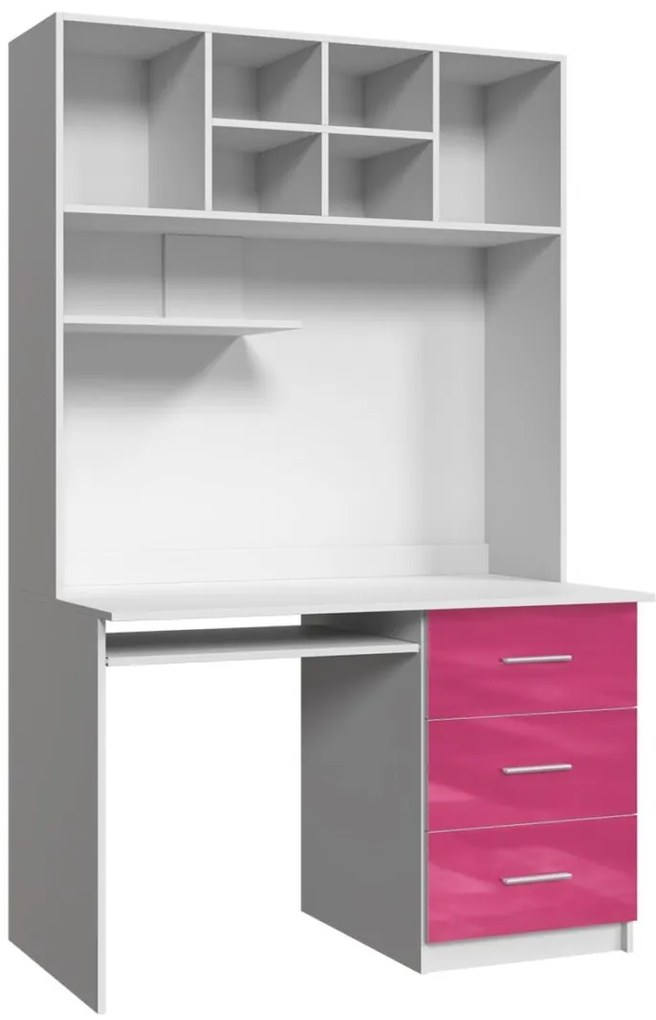 Γραφείο Raj 3-Roz - 120.00Χ53.00Χ192.00cm