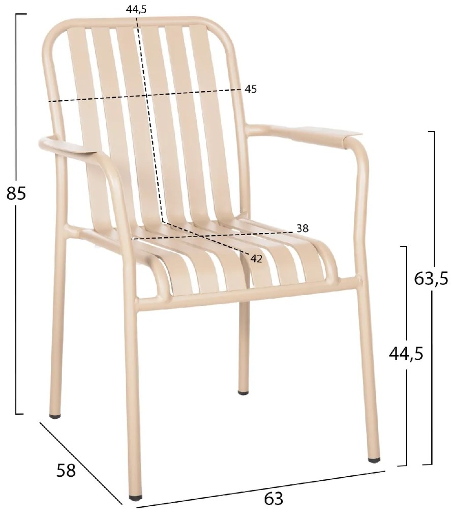 ΠΟΛΥΘΡΟΝΑ ΑΛΟΥΜΙΝΙΟΥ RACHEL HM6088.04 ΣΑΜΠΑΝΙ 63x58x85Υεκ.