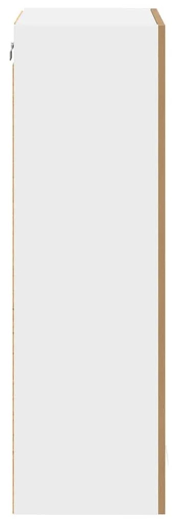 vidaXL Κρεμαστό ντουλάπι με πόρτα Riga Artisan Oak 40 x 31 x 100 εκ.