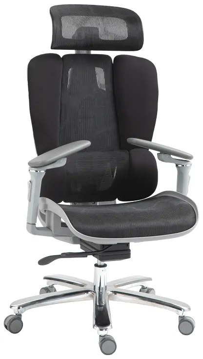 Καρέκλα γραφείου διευθυντή Chocky pakoworld μαύρο mesh 68x69x120εκ