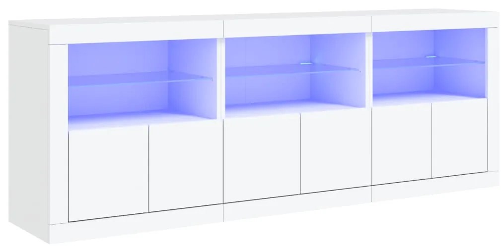 ΜΠΟΥΦΕΣ ΜΕ ΦΩΤΑ LED ΛΕΥΚΟΣ 181,5 X 37 X 67 ΕΚ. 3209002