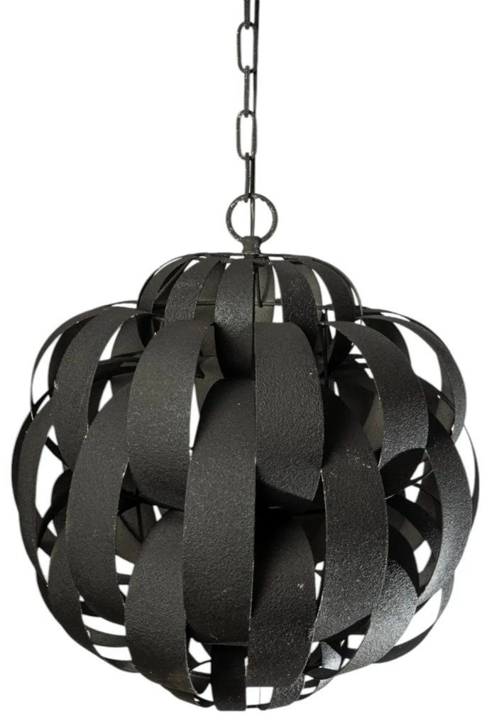 Φωτιστικό Οροφής Μεταλλικό Μαύρο 50x50x53εκ. Zen Collection 25.16.51593